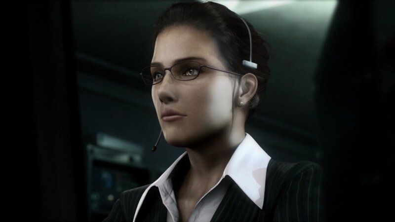 Woman in Glasses and Headset