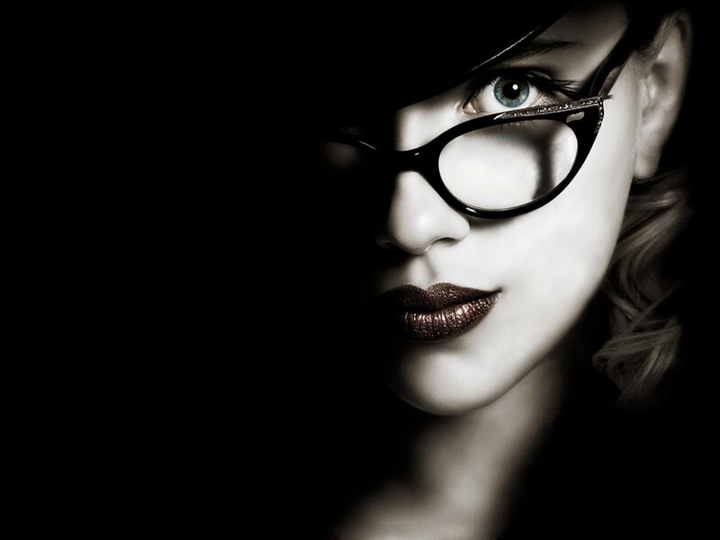 woman in glasses portrait