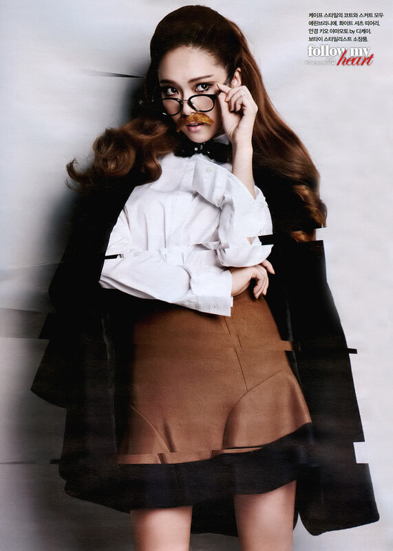 woman in glasses with mustache prop