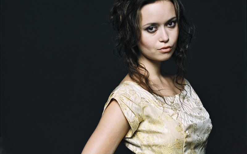 Woman in Gold Dress — Black, Dramatic, Photograph, Hair, Dark Background