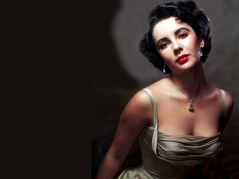 woman in gold dress portrait