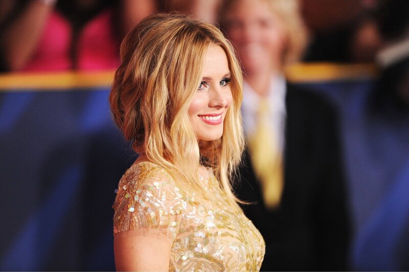 woman in gold sequin dress