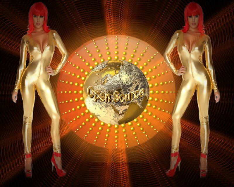 Woman in Gold Suit — Dramatic, Digital Art