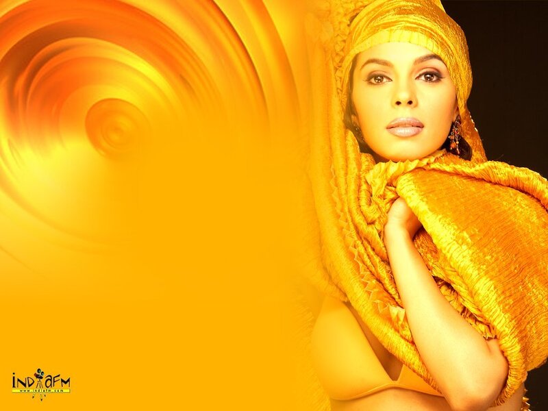 woman in golden attire