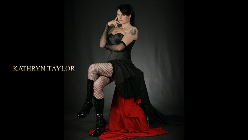 woman in gothic attire