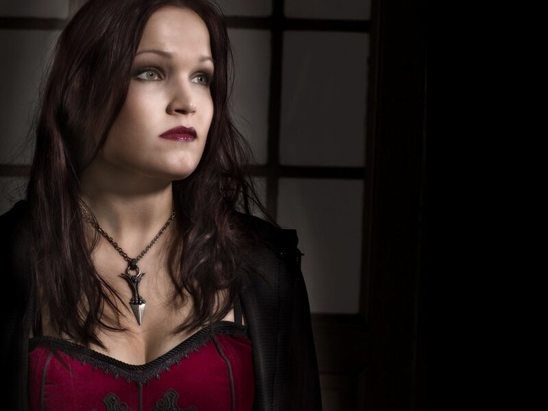 woman in gothic attire