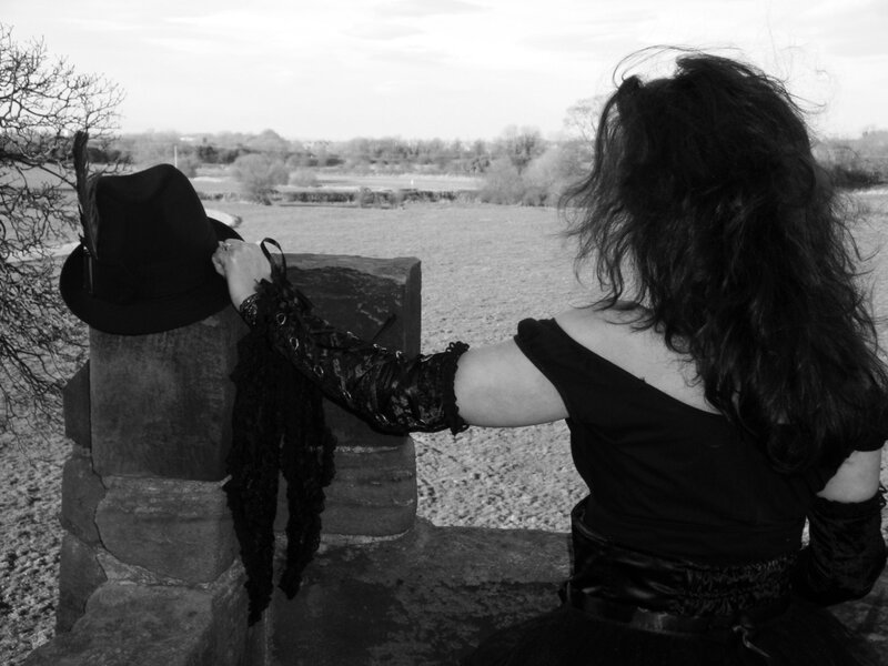 woman in gothic attire