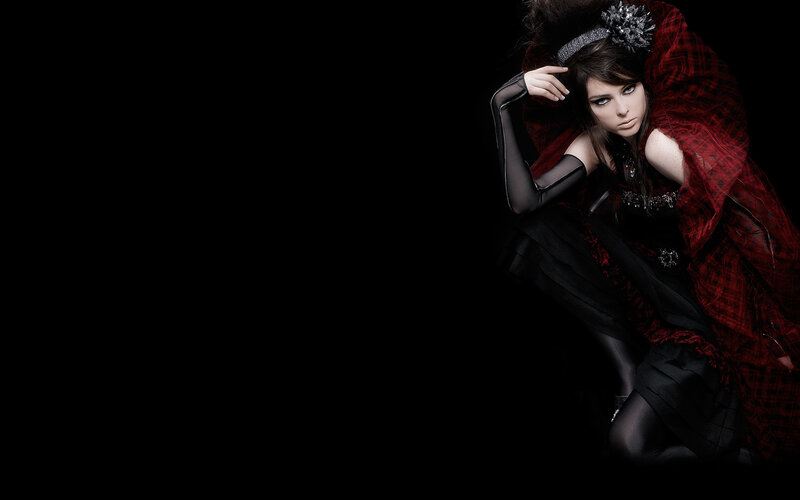 woman in gothic attire