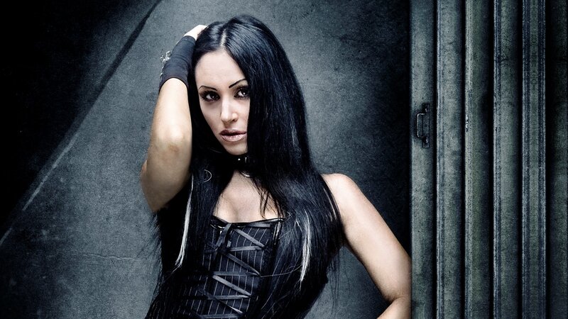 woman in gothic attire