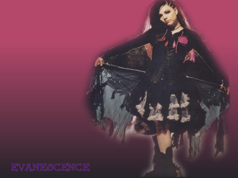 Woman in Gothic Dress — Pink