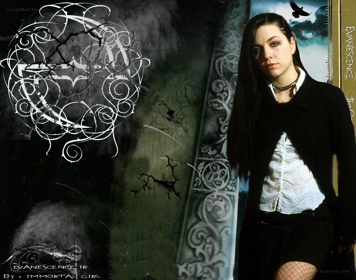 Woman in gothic style