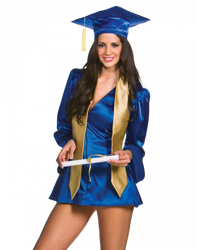 woman in graduation costume
