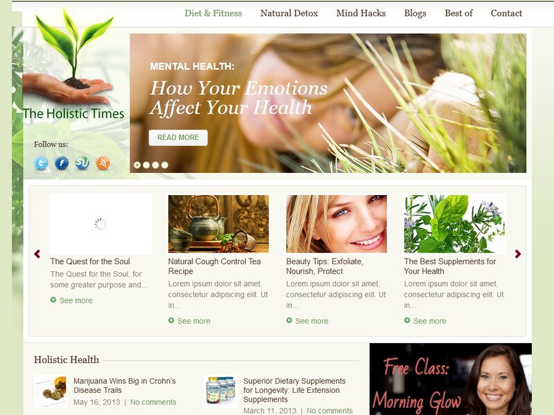Woman in Grass — Green, Calm