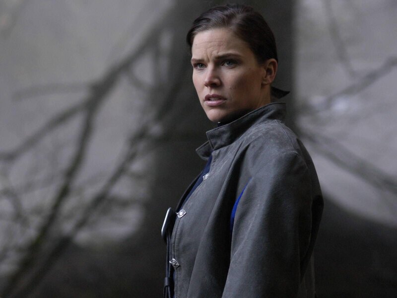 Woman in Gray Jacket — Serious, Photograph
