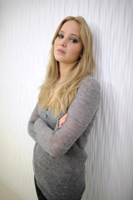 woman in gray sweater