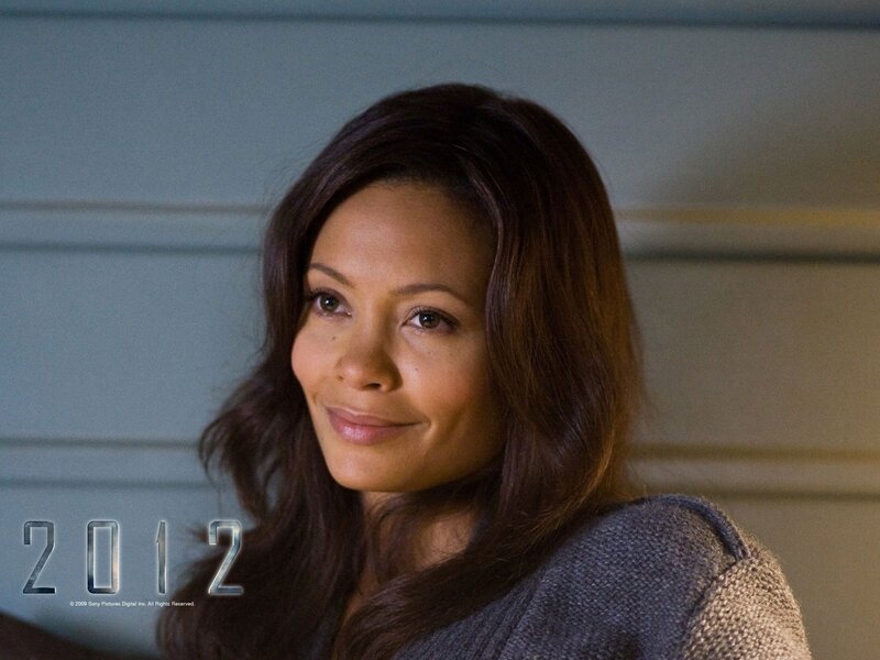 Woman in gray sweater