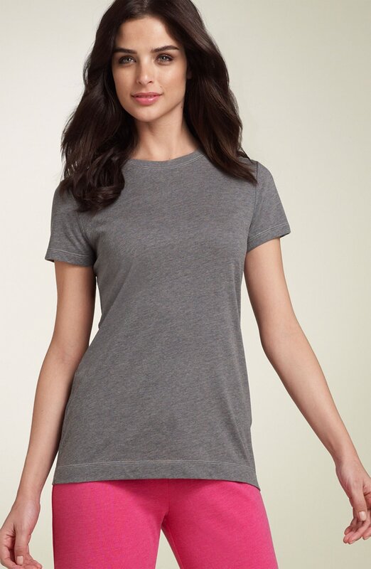 woman in gray t-shirt