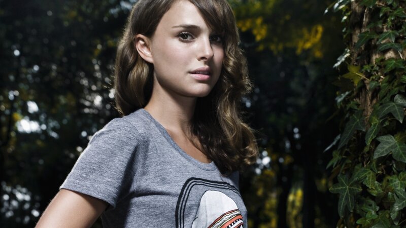 Woman in Gray T-shirt — Natural, Afternoon