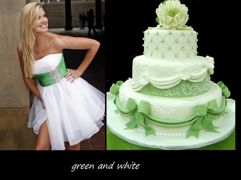 Woman in Green and White Dress — Celebratory