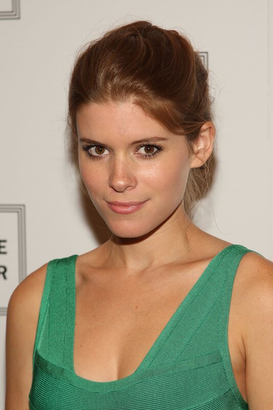woman in green dress at event