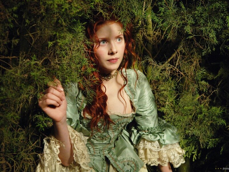 Woman in Green Dress — Dramatic, Night
