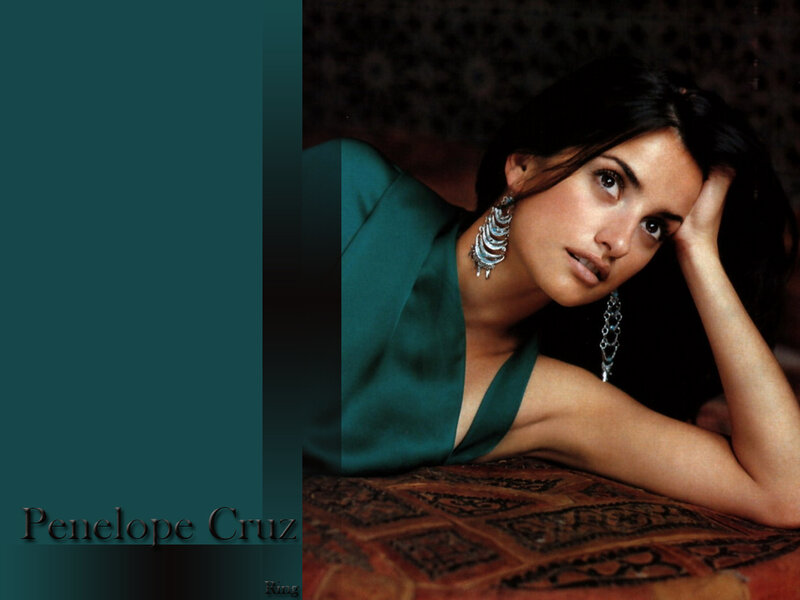 Woman in Green Dress — Dramatic, Photograph, Earrings, Patterned Rug