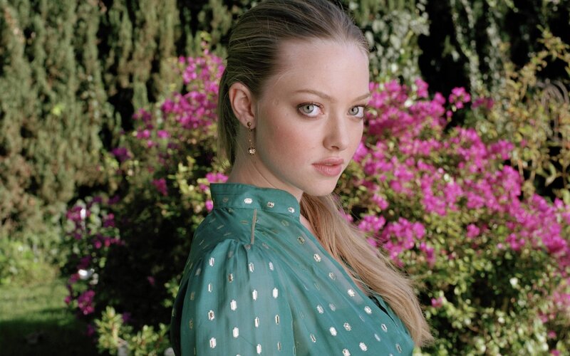 woman in green dress outdoors