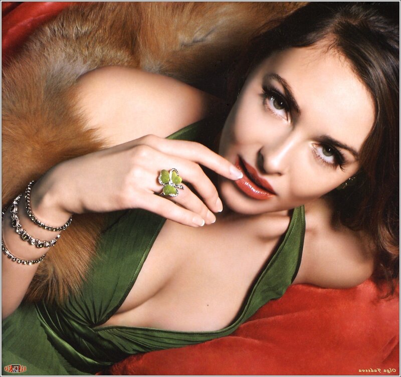 woman in green dress with ring