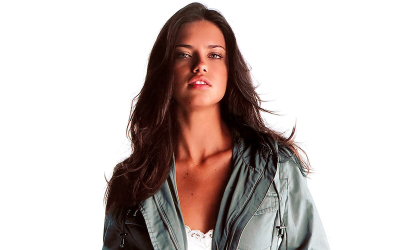 woman in green jacket