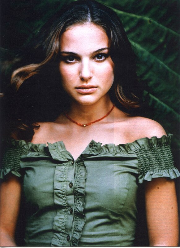 woman in green top