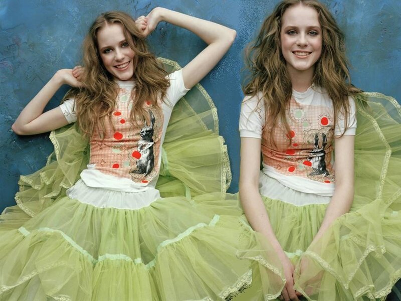 Woman in Green Tutu