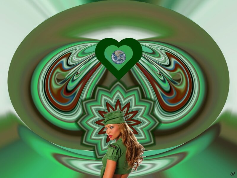 Woman in Green Uniform — Dreamy