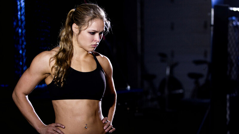 Woman in Gym — Black