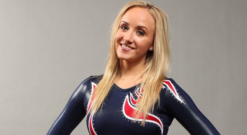 Woman in Gymnastics Leotard
