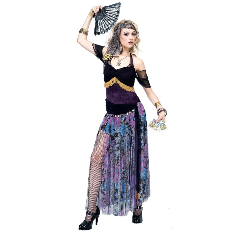 woman in gypsy costume