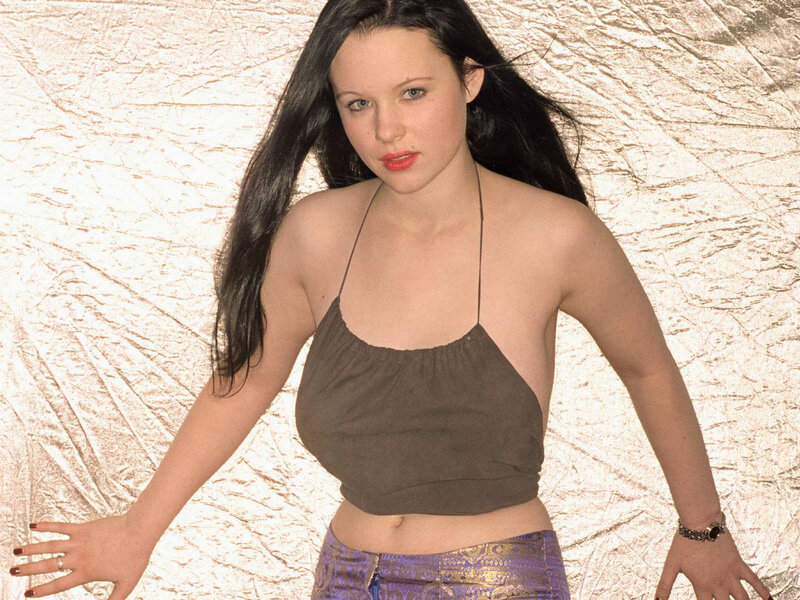 woman in halter top