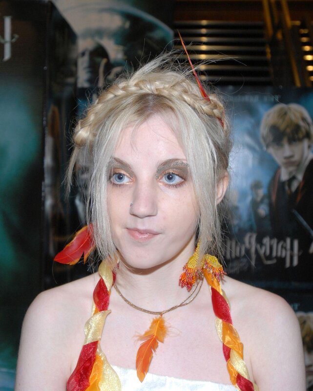 woman in harry potter costume