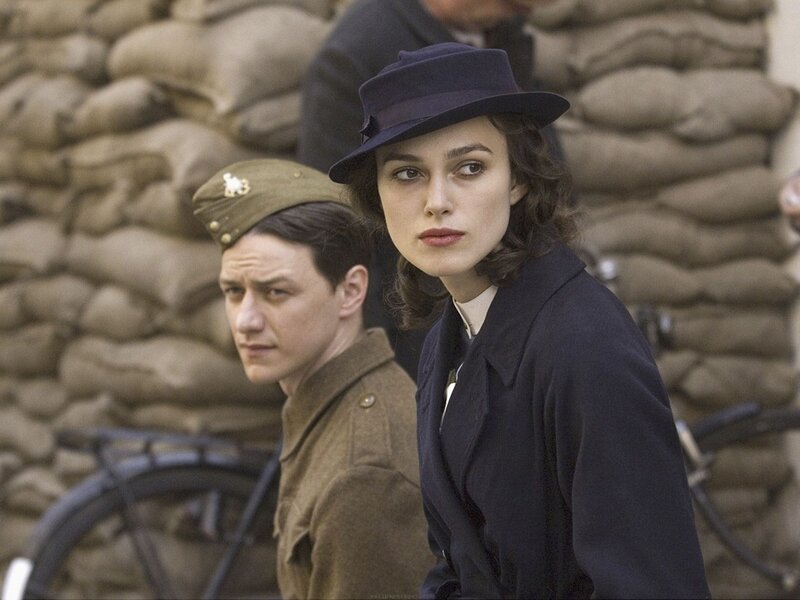 Woman in hat with soldier