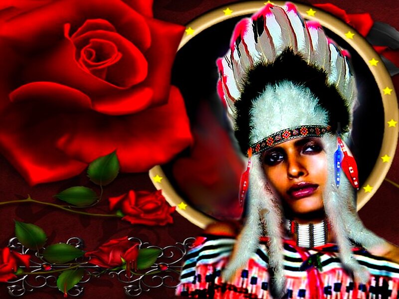 Woman in Headdress