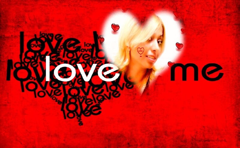 Woman in Heart Shape