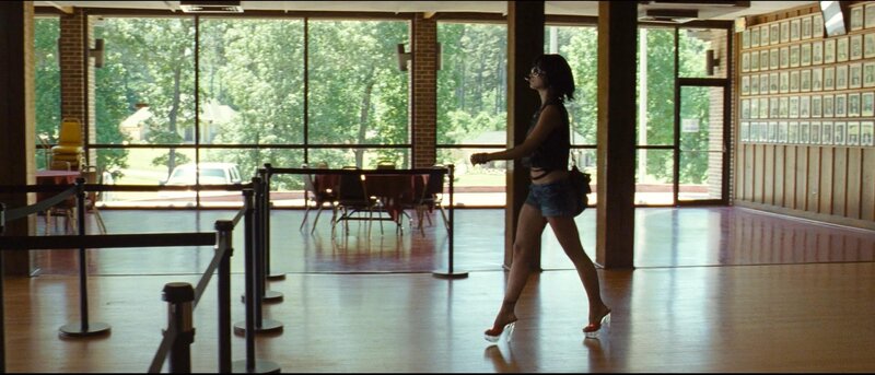 woman in high heels walking