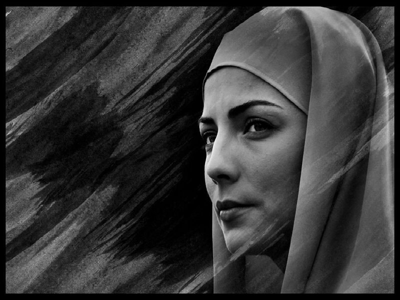 woman in hijab portrait