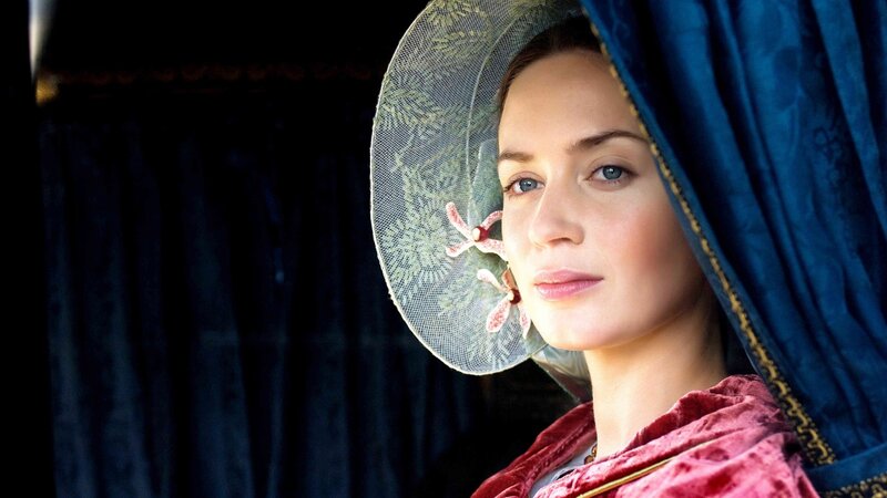 woman in historical attire