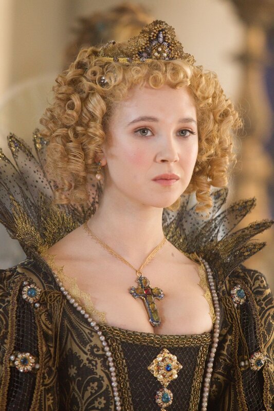 woman in historical costume
