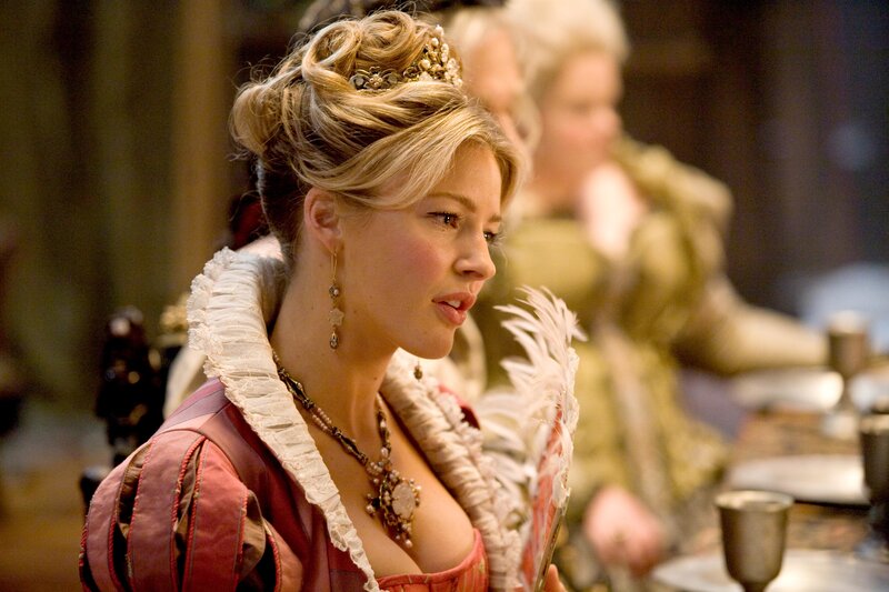 woman in historical costume