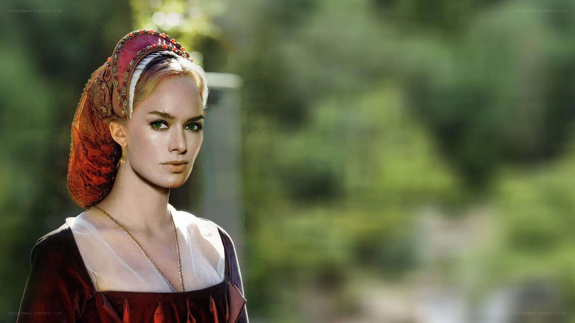 woman in historical costume