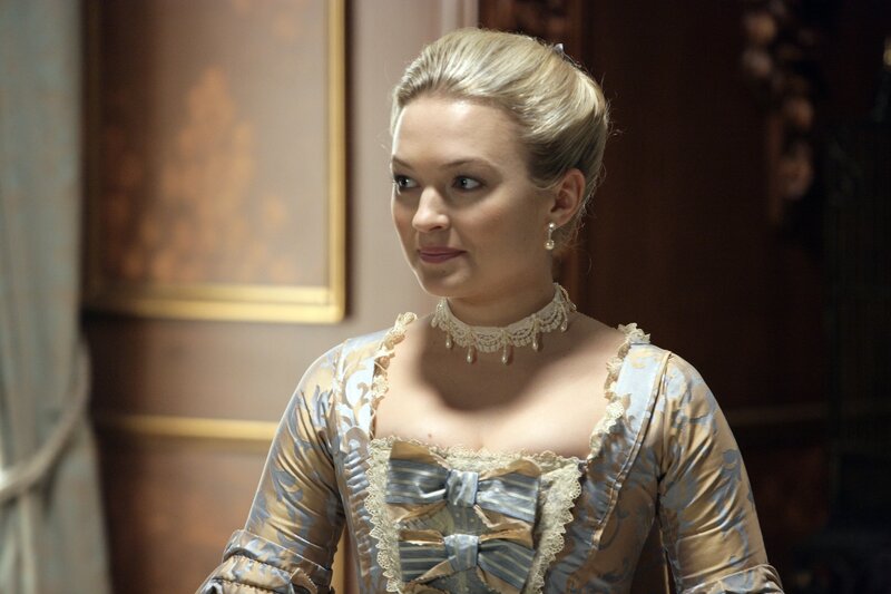 woman in historical dress
