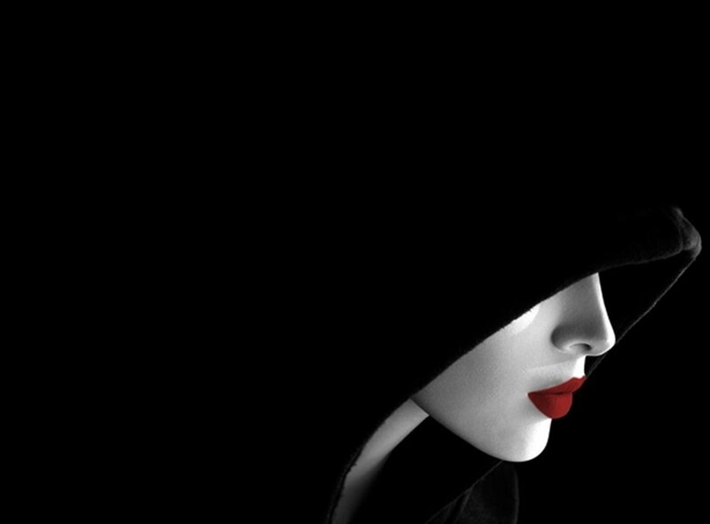 Woman in Hood