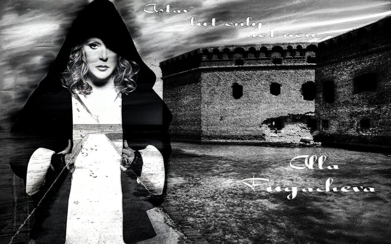 woman in hooded cloak