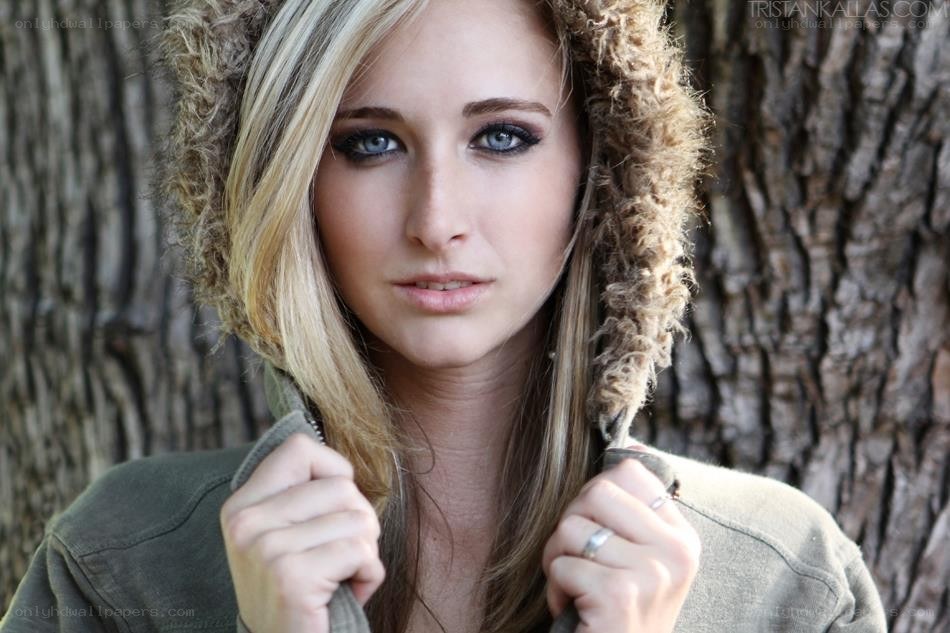 woman in hooded jacket